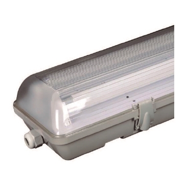 LUXLIGHT COLIBER006 PANTALLA ESTANCA PER TUB LED 2x 600mm IP65